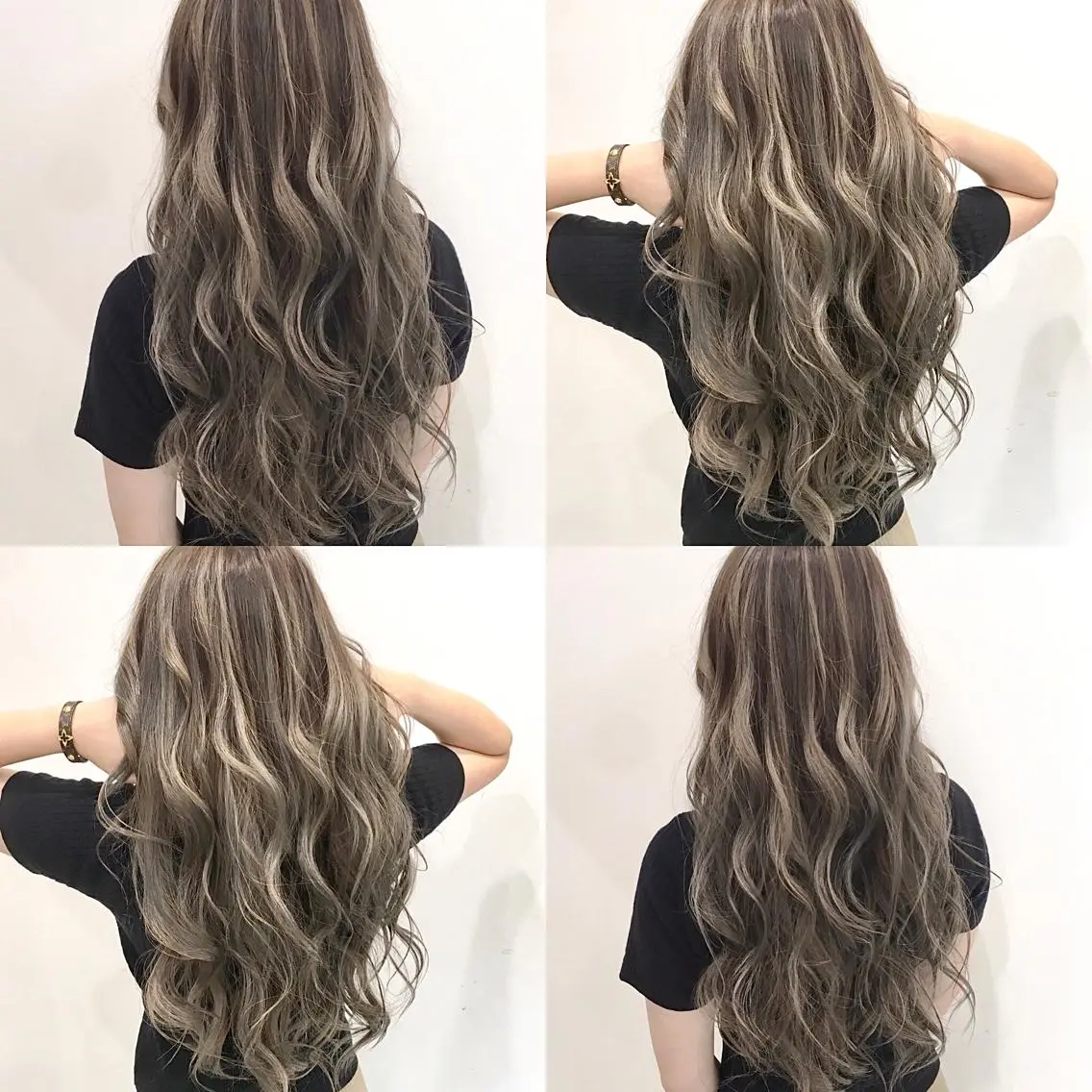 ロング カラー ハイライトカラー ハイライト ✨MiL✨ ✨心斎橋✨のヘアスタイル