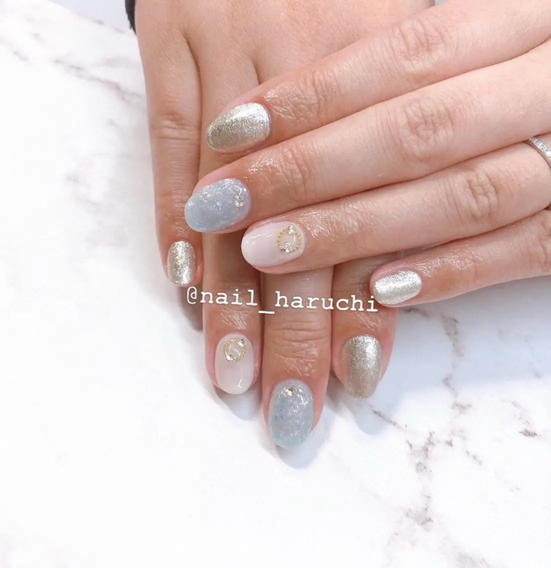 ネイル ハンドネイル HaRu nailのネイルデザイン