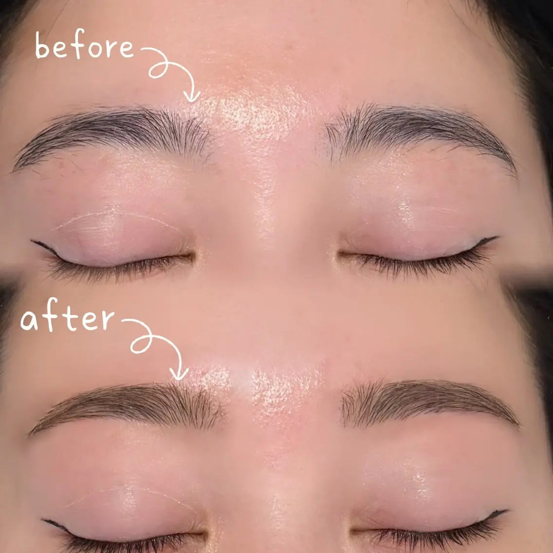 アイブロウ ワックス脱毛 眉カット その他(アイブロウ) MAI˚୨୧⋆. 束感⌇アンドヘルシーのマツエク・マツパデザイン