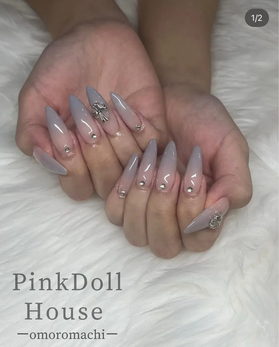 ロング Pink Doll House天久店のネイルデザイン
