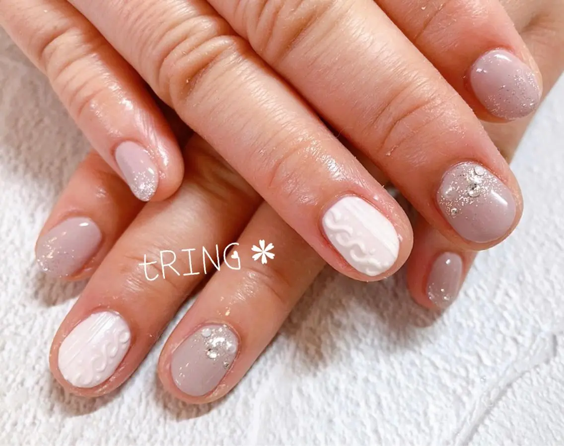 ネイル ハンドネイル tRING* しいの木台のネイルデザイン