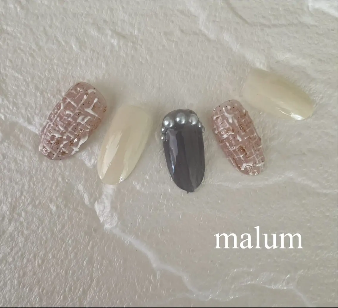 ネイル ハンドネイル malum nailのネイルデザイン