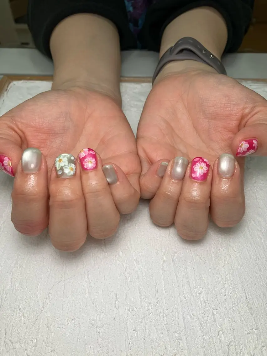 ネイル アートネイル 自宅サロンBloom 橋本のネイルデザイン