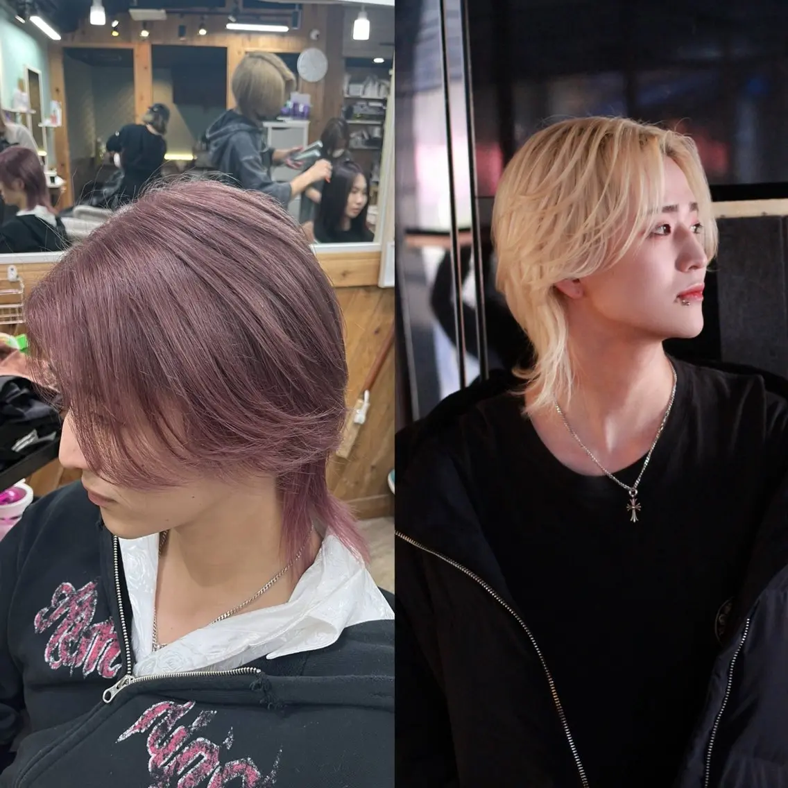 ミディアム メンズ カット 河村 怜奈のヘアスタイル