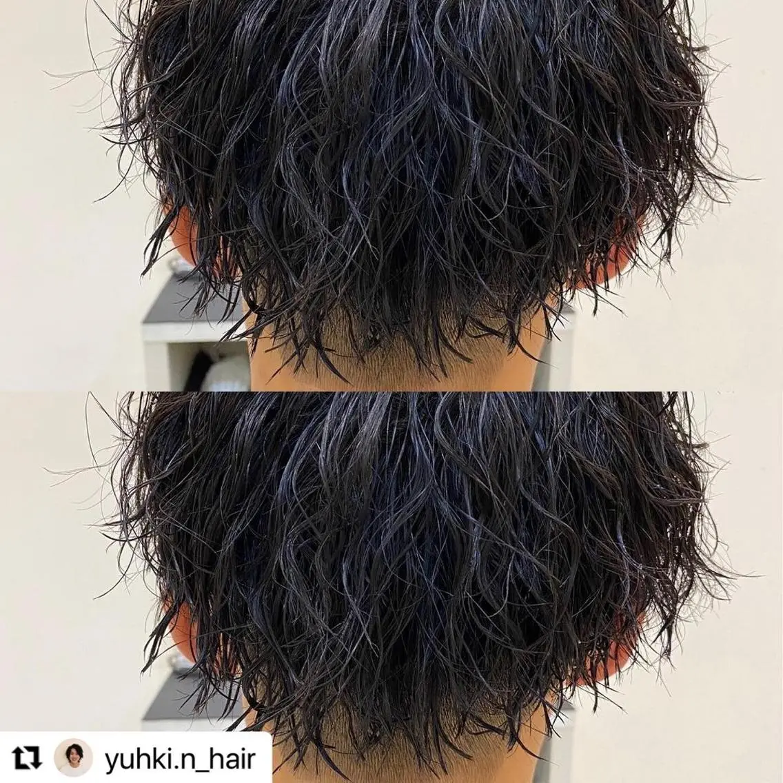 ミディアム カラー メンズ ミディアムパーマ メンズパーマ 🩷Eny terrace🩷のヘアスタイル