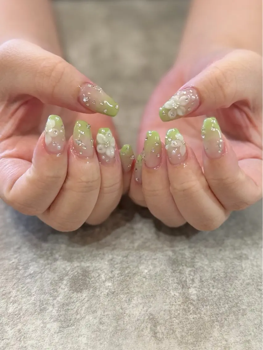 ネイル アートネイル ハンドネイル chuchuネイル 💠mareのネイルデザイン
