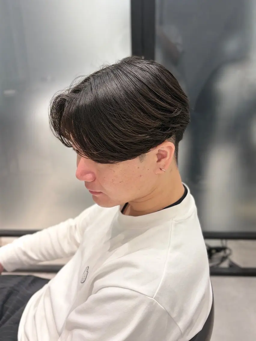 メンズ カット 縮毛矯正 ✅曲がる縮毛矯正・ メンズ縮毛/森隆之介のヘアスタイル