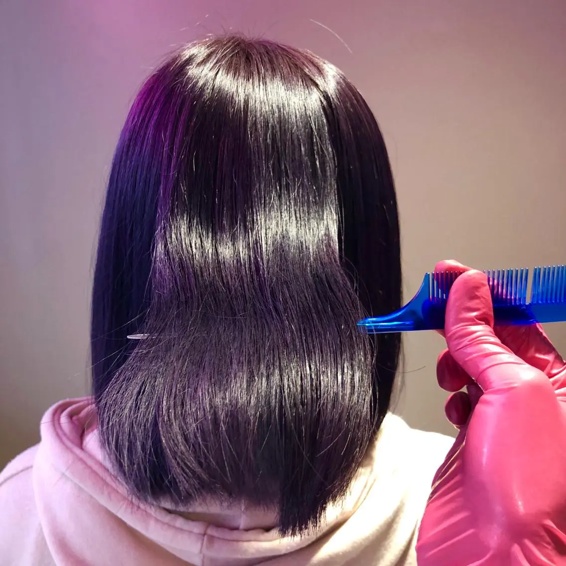ミディアム カラー パーマ ヘアアレンジ メンズ キッズ ネイル マツエク・マツパ KANAMI 🌏のヘアスタイル
