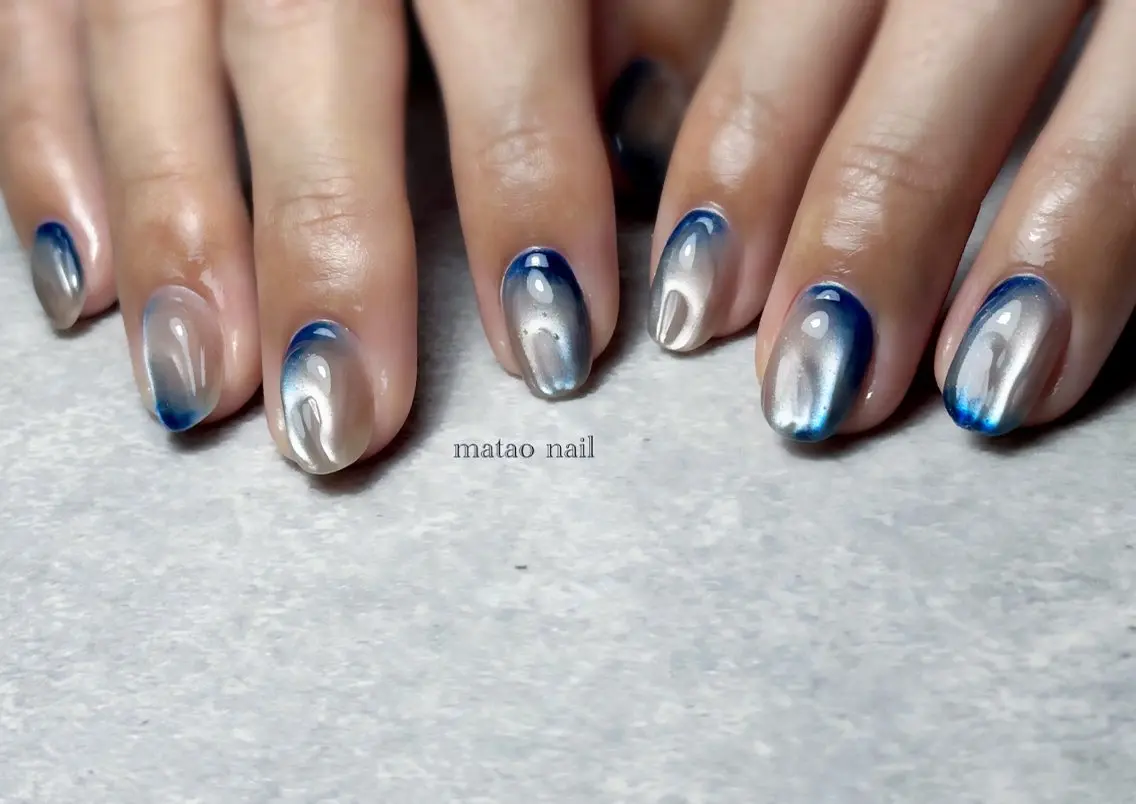 ネイル マグネットネイル ニュアンスネイル ぷっくりネイル ハンドネイル フットネイル matao nailの眉毛・アイブロウイメージ