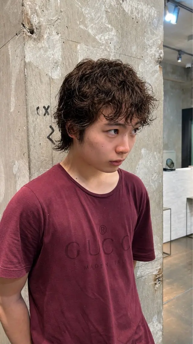 パーマ 坂本 かやのヘアスタイル