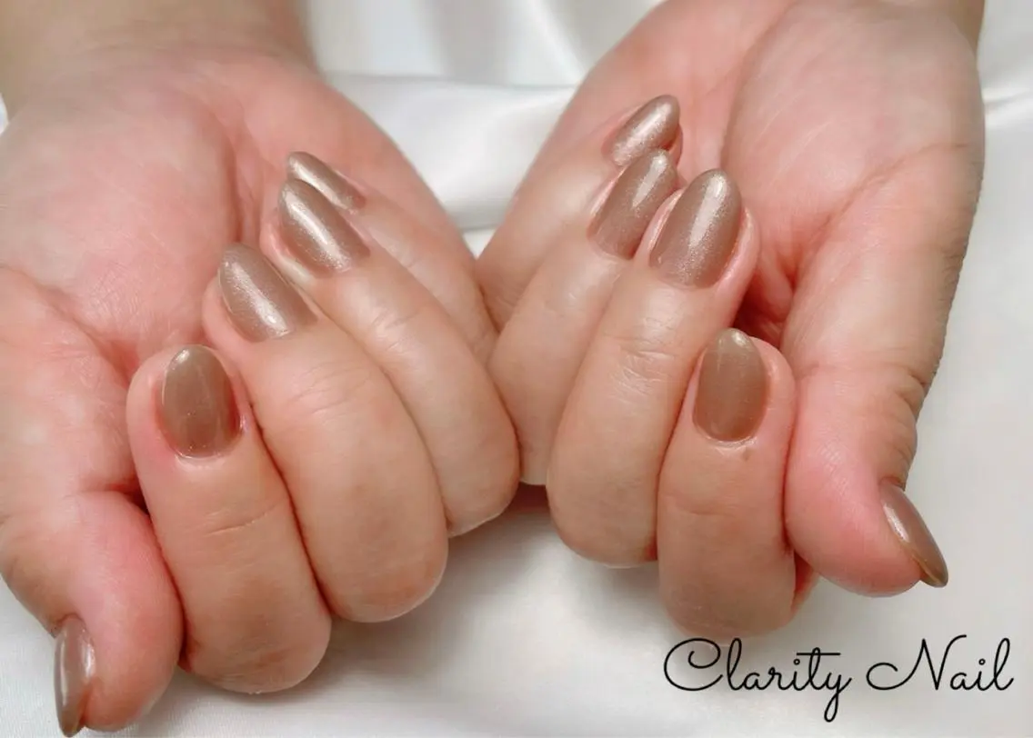 ネイル ワンカラーネイル ハンドネイル Clarity Nailのネイルデザイン