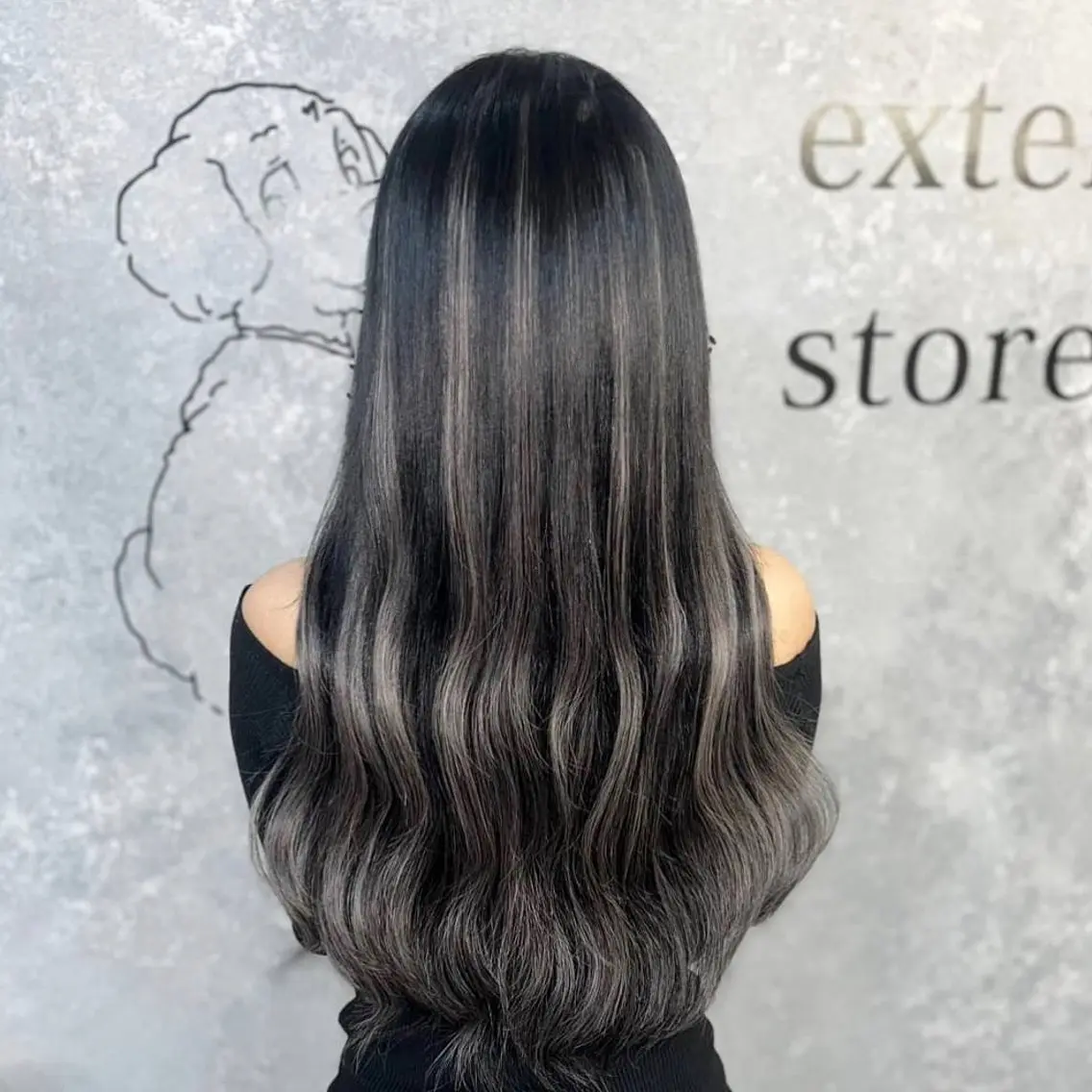 ロング ヘアアレンジ エクステ eye エクステ専門店Rのヘアスタイル