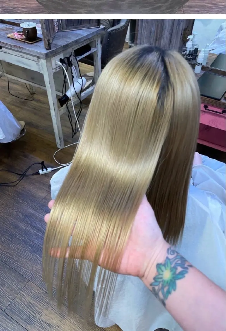 ロング 髪質改善 似合わせカット 縮毛矯正 トリートメント 吉祥寺プルエクステ 🌟Hiraiのヘアスタイル