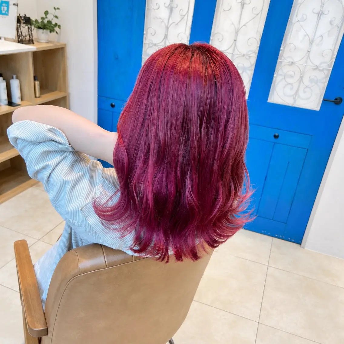 セミロング ヘアカラー トリートメント 縮毛矯正/髪質改善 小野竜聖のヘアスタイル