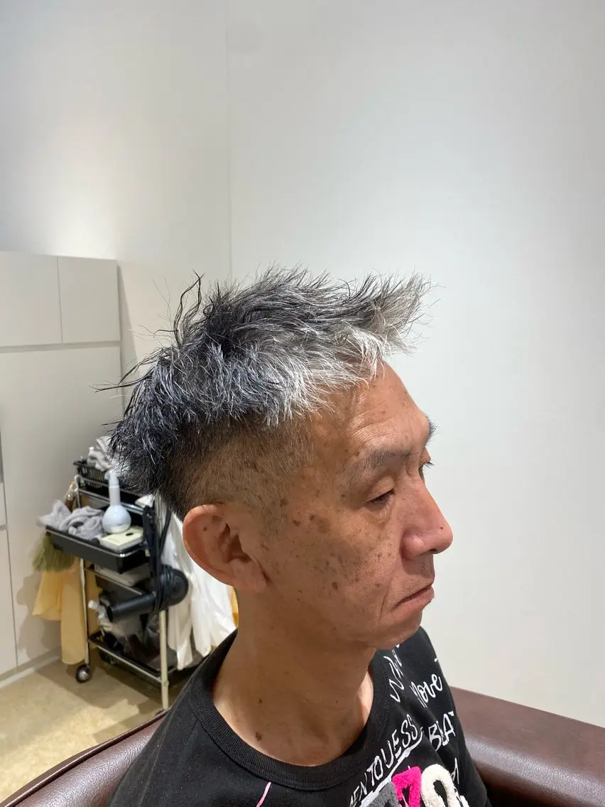 パーマ メンズ カット パーマ メンズパーマモデル 大募集中のヘアスタイル