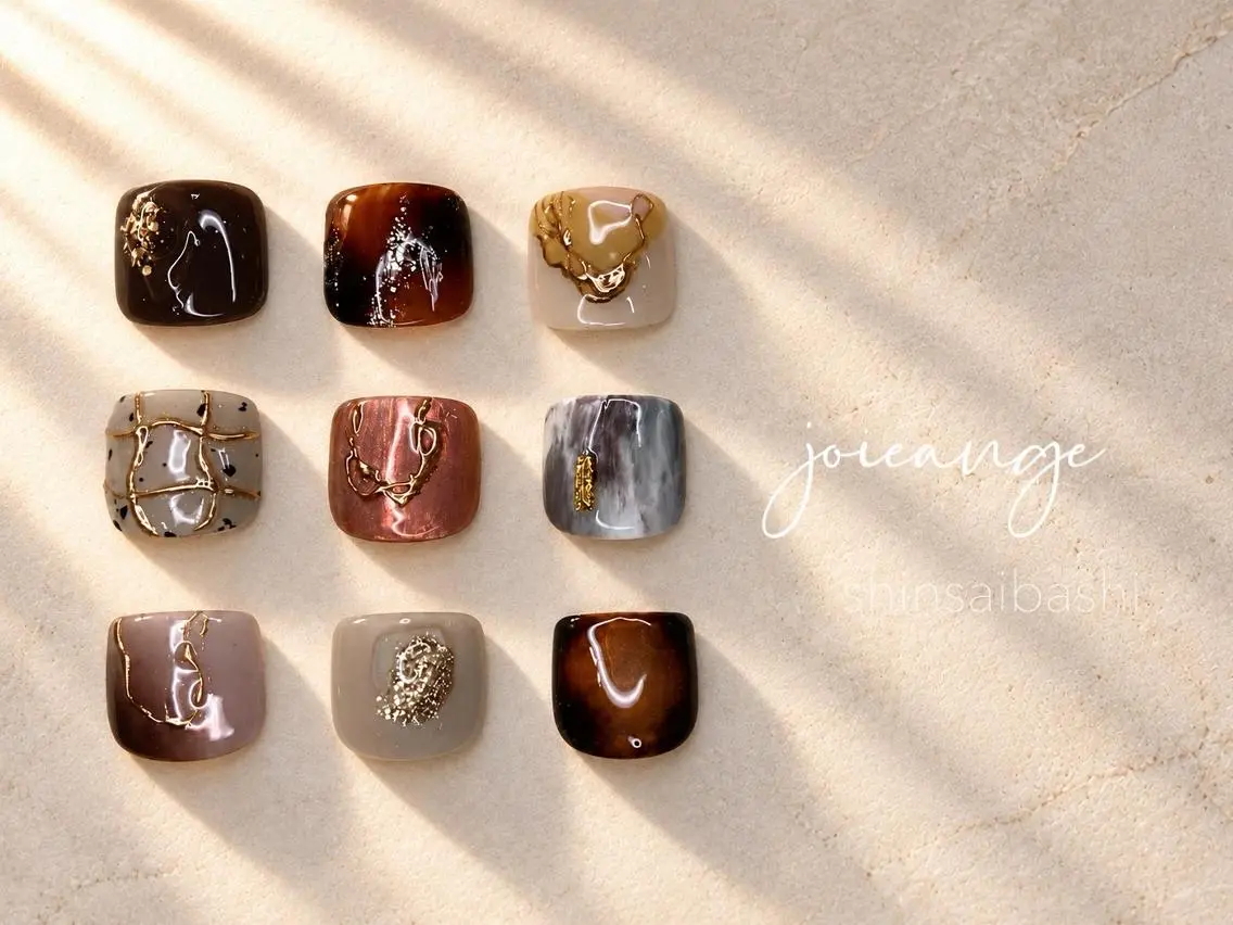 ネイル フットネイル 🦋joieange .𝑵𝑶𝑨🦋のマツエク・マツパデザイン