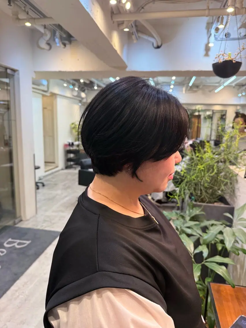 ショート ショートヘア 川口開世 cutのヘアスタイル