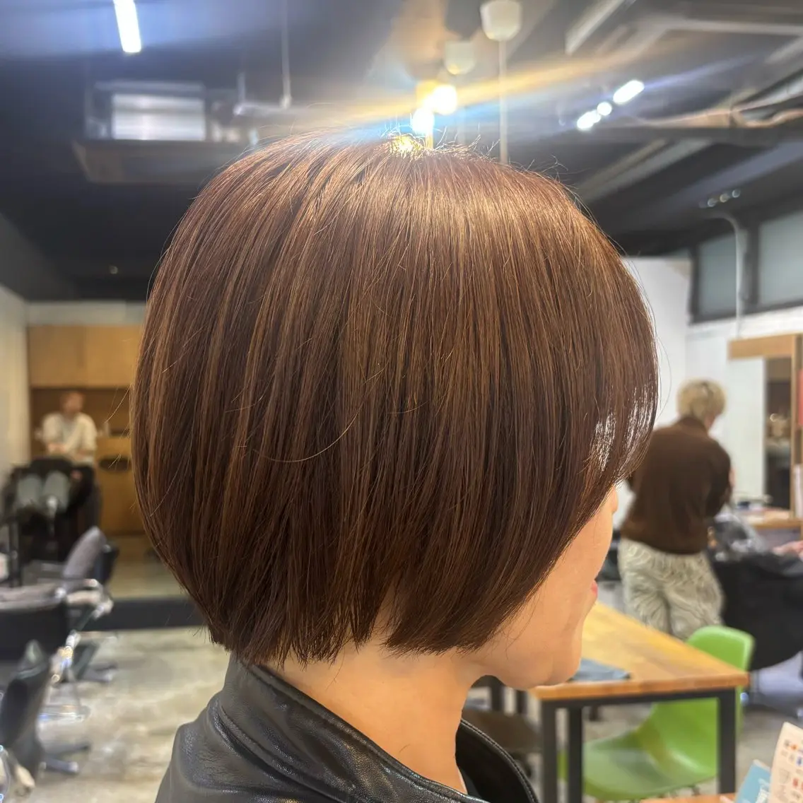 ショート 透明感ダブルカラー ×レイヤー🌝ﾘｵのヘアスタイル