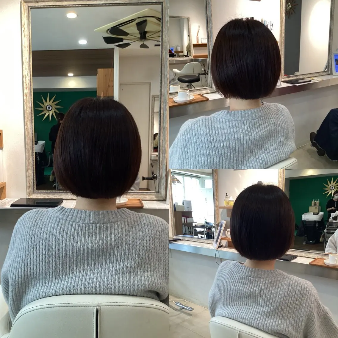 ショート カット ヘアカラー hair bonitaのヘアスタイル
