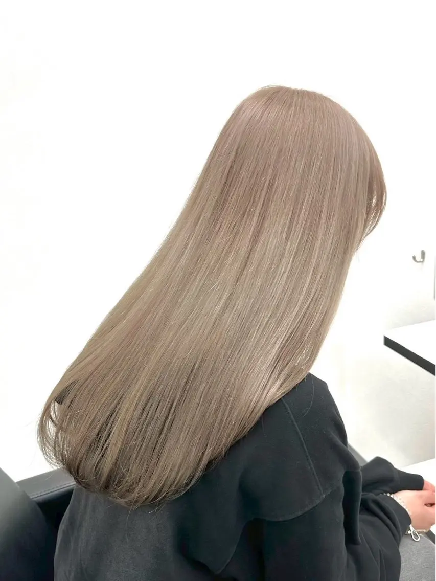 💜ブリーチリタッチ+オンカラーの写真