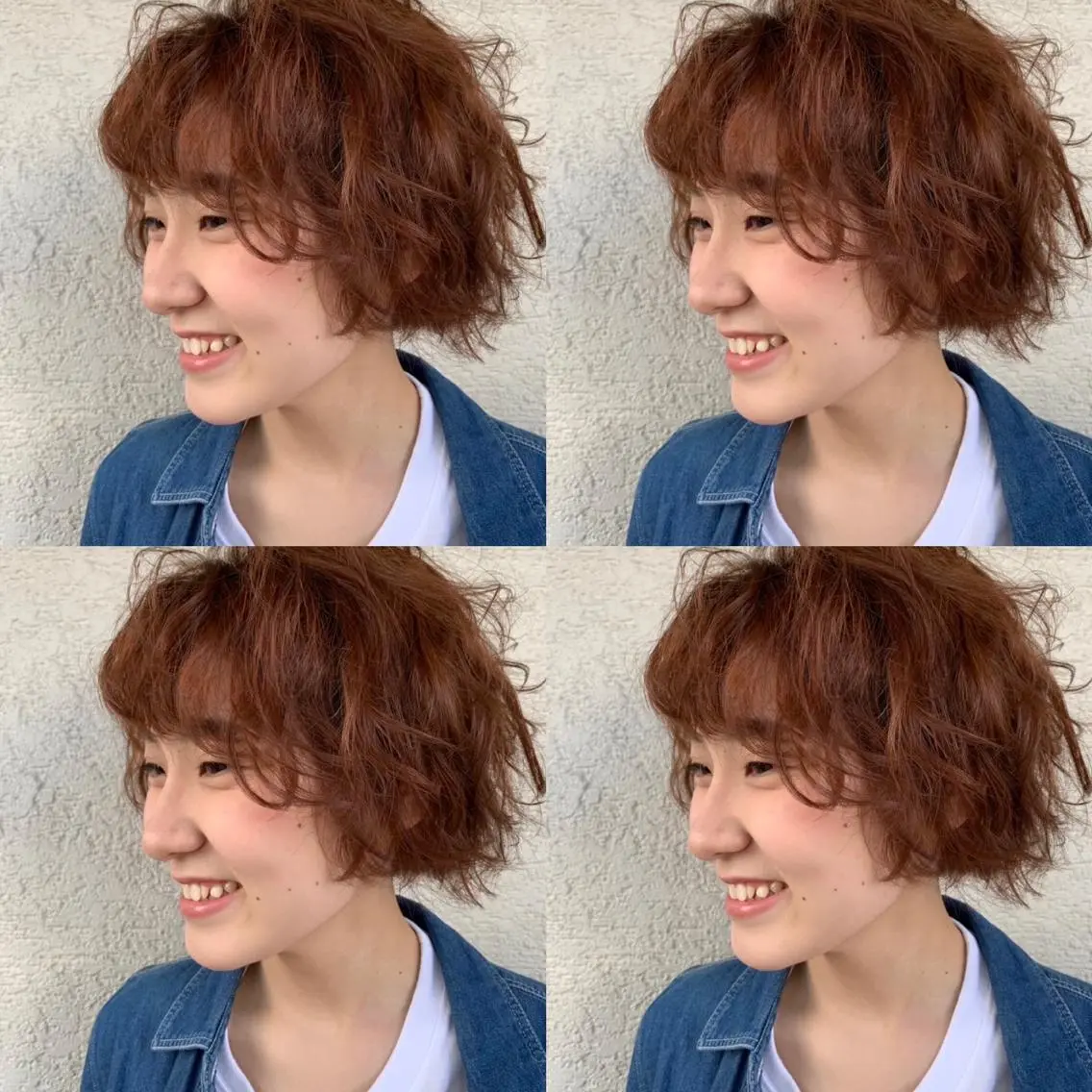 ショート カラー パーマ 艶髪・酸性ストレート フリツのヘアスタイル