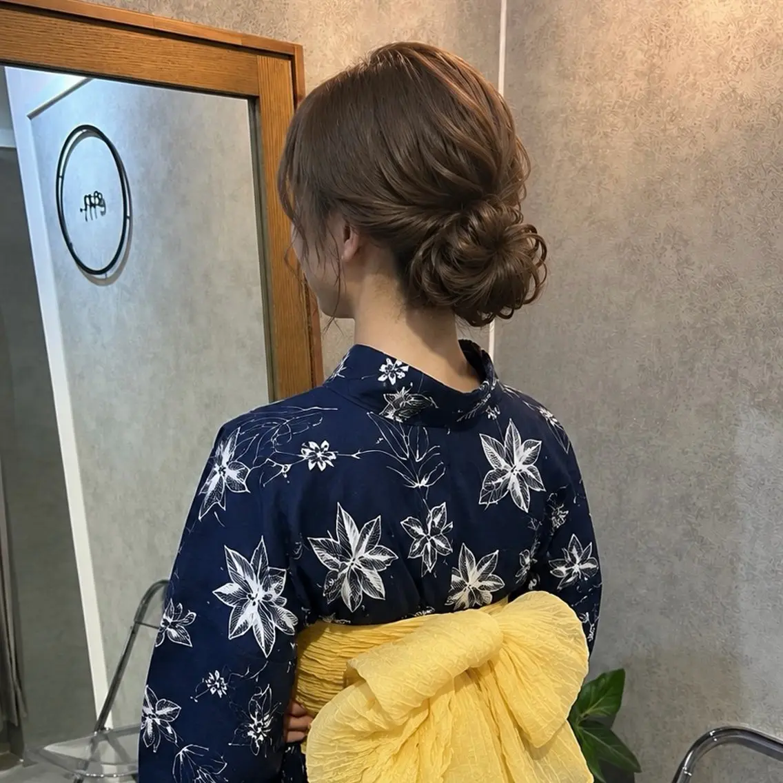 着付け 暖色カラー/パラッと Bob/モエのヘアスタイル