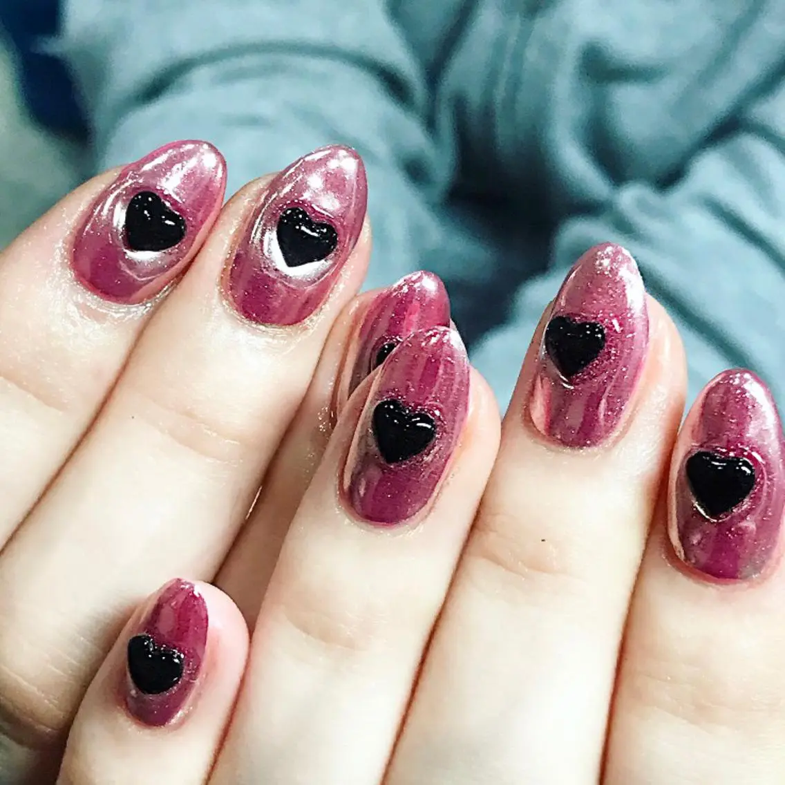 ネイル ジェルネイル 渋谷／チップ長さ出し 👑アプレgel-xのネイルデザイン