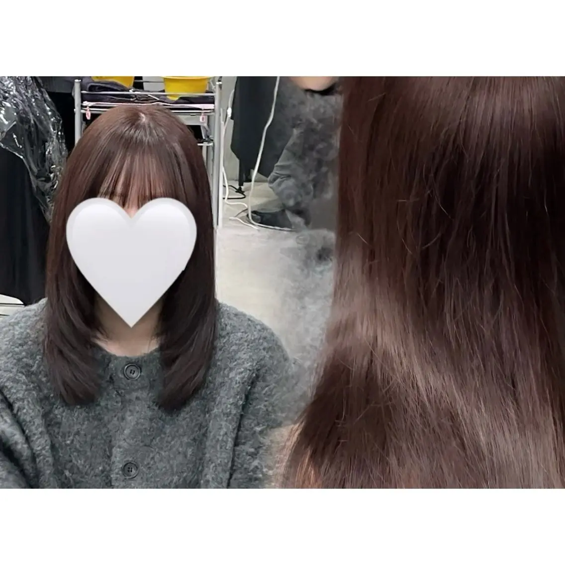 セミロング ゆ ら　⛓🩶のヘアスタイル