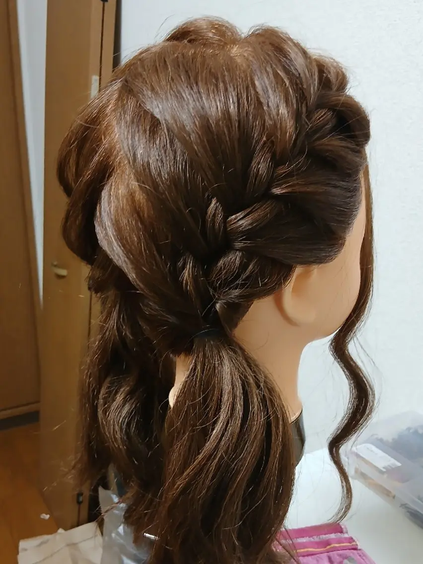 ヘアアレンジ , YUMAのヘアスタイル