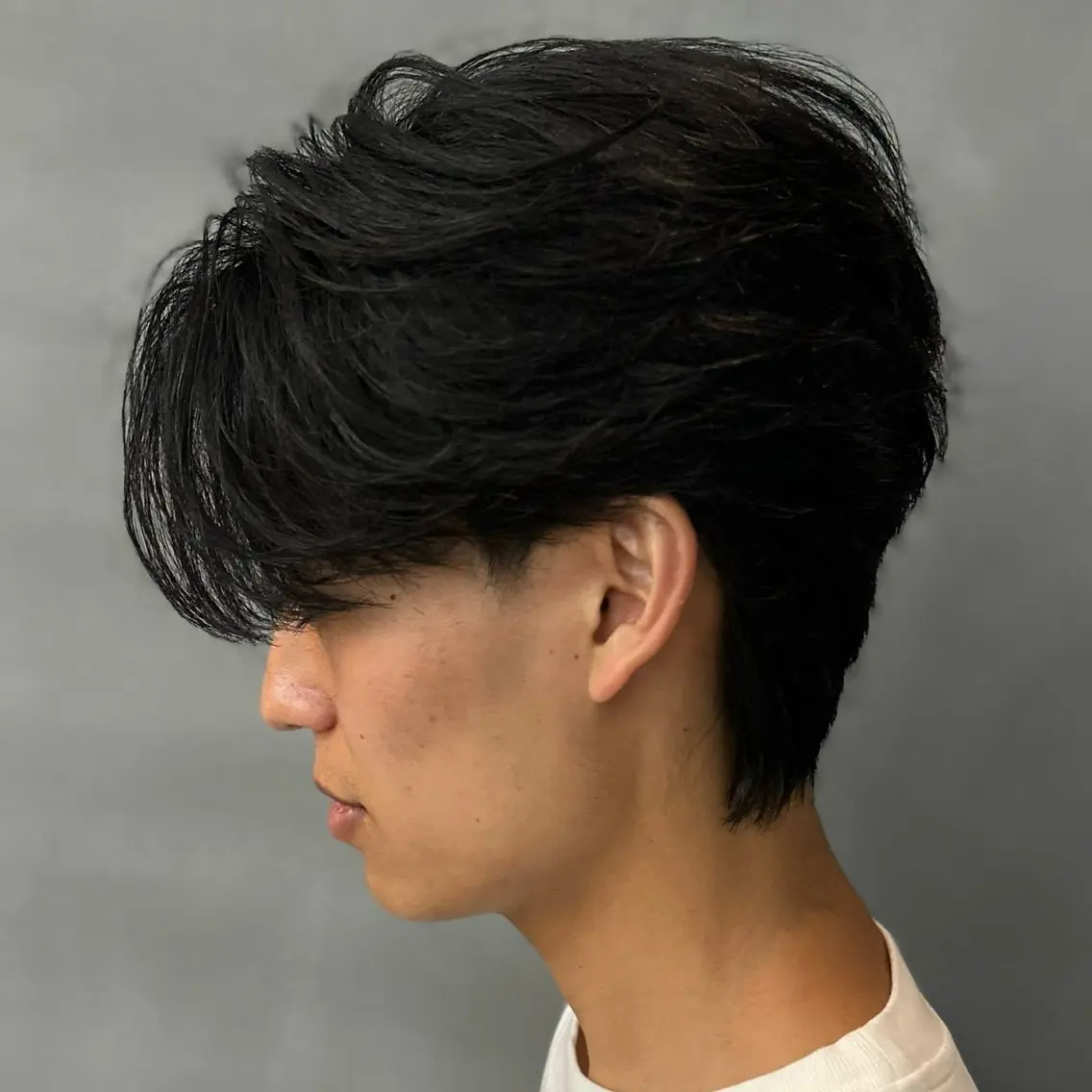 パーマ メンズ 玉置 晴太郎のヘアスタイル
