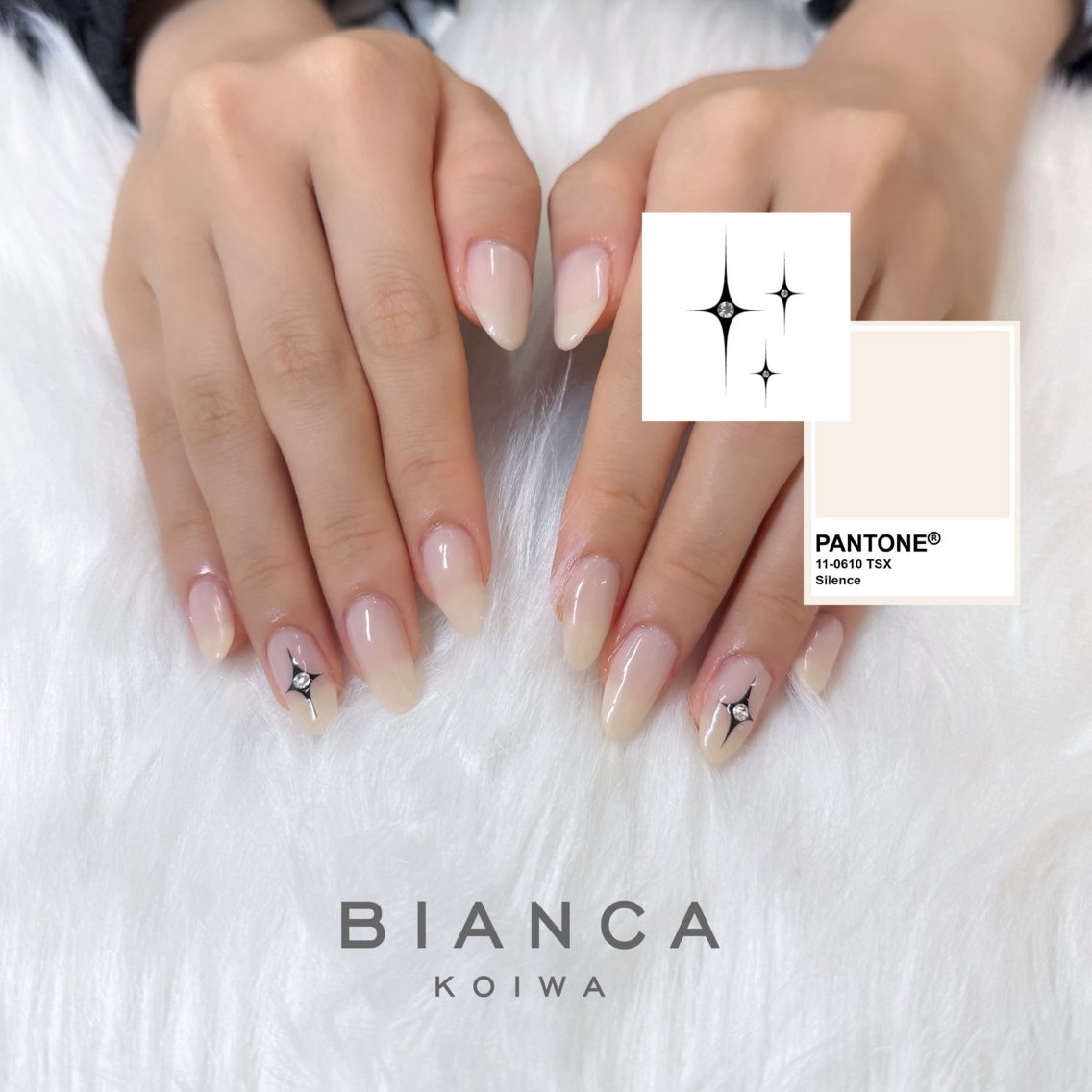 ネイル ハンドネイル Bianca 小岩 manatsu🌻のネイルデザイン