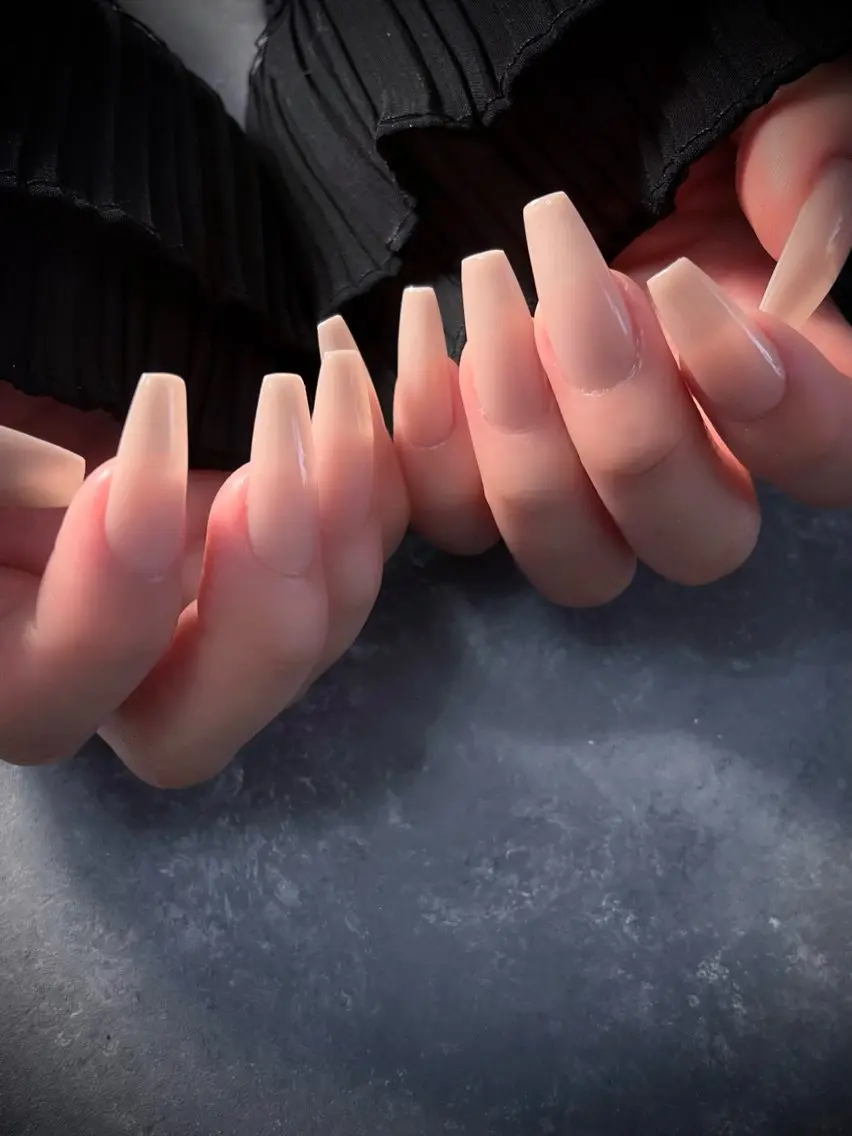 ネイル ワンカラーネイル スカルプネイル シンプルネイル ネイルチップ ハンドネイル YUKO nailのネイルデザイン