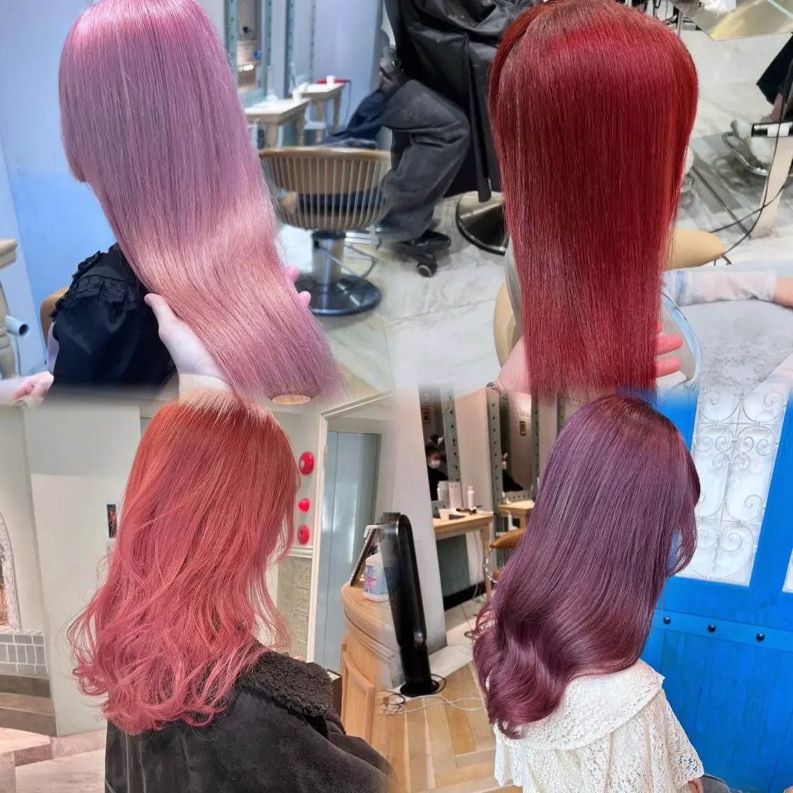 ロング カラー ブリーチ ケアブリーチ ダブルカラー ヘアカラー 縮毛矯正/艶髪/ 透明感カラー/たくまのヘアスタイル