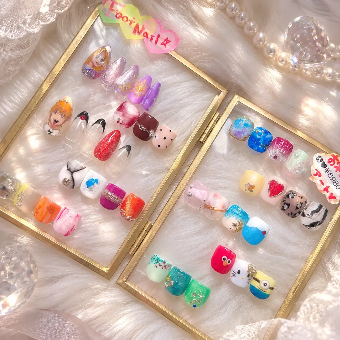 ネイル フットネイル Ange 🍊YUI🍊のネイルデザイン