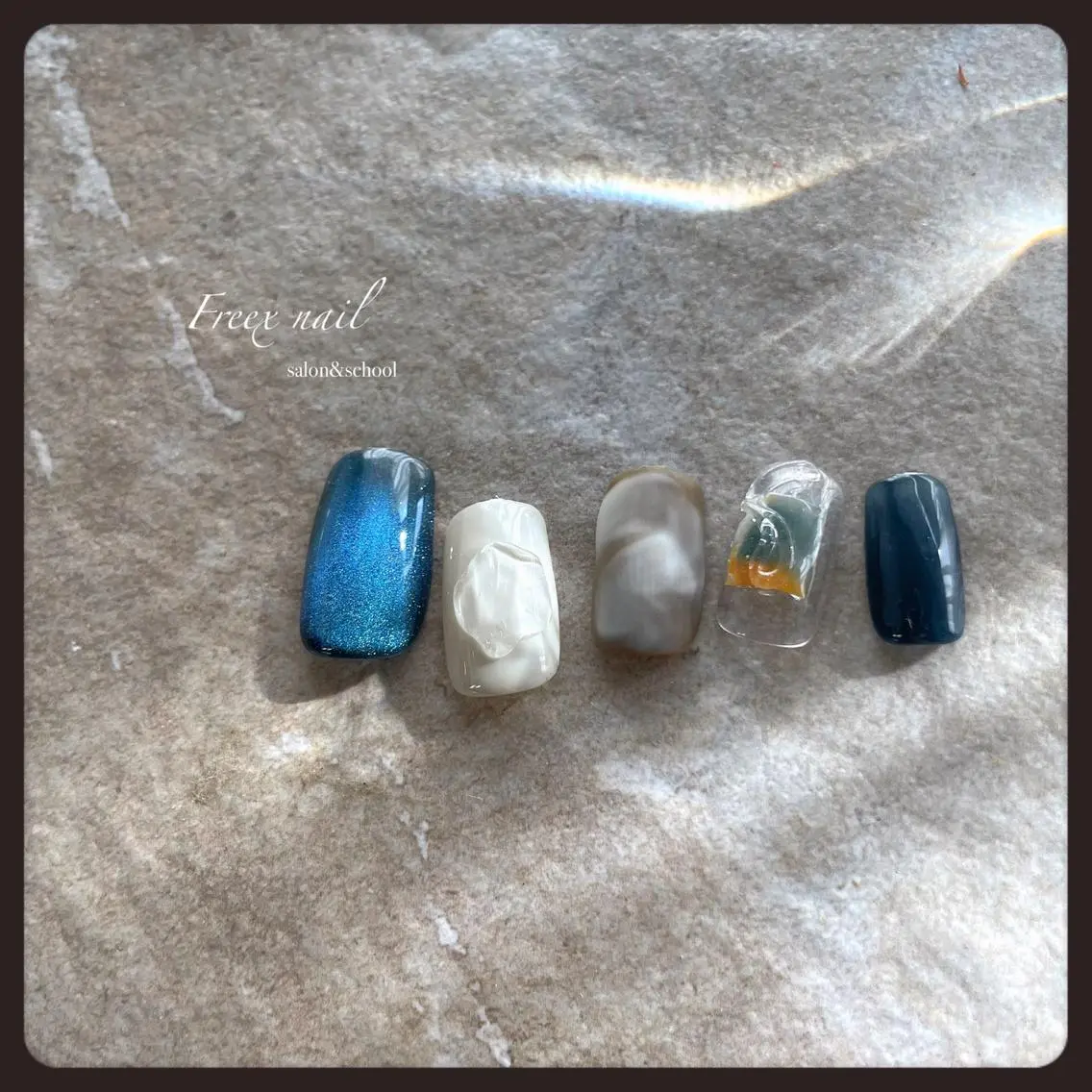 ネイル ニュアンスネイル ハンドネイル ハンドケア freex nail /ニュアンス/個性派のネイルデザイン
