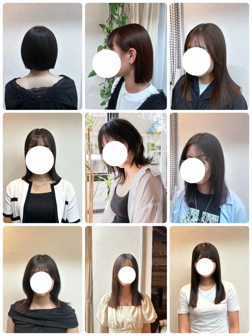 ミディアム 後藤 嶺王のヘアスタイル