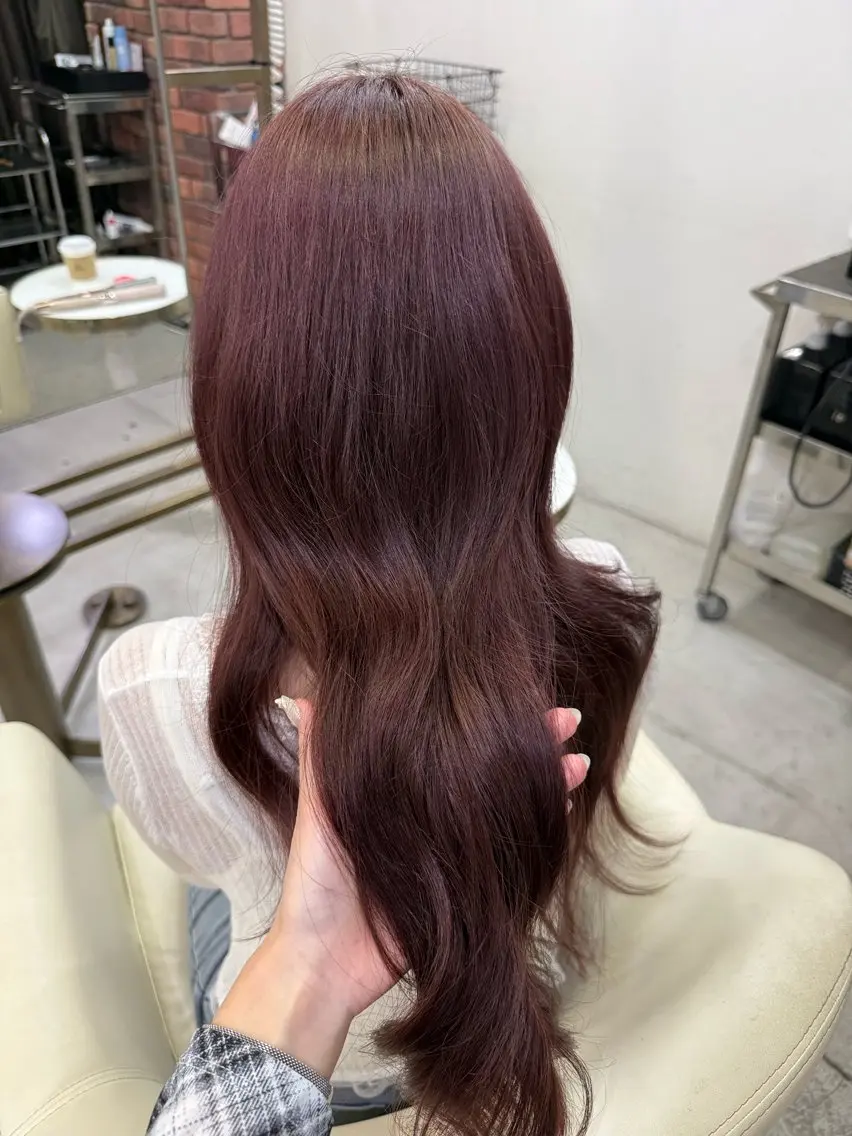 カラー ブラウンカラー ピンクカラー ヘアカラー トリートメント 心斎橋/カラーモデル 募集/ yuna★のヘアスタイル