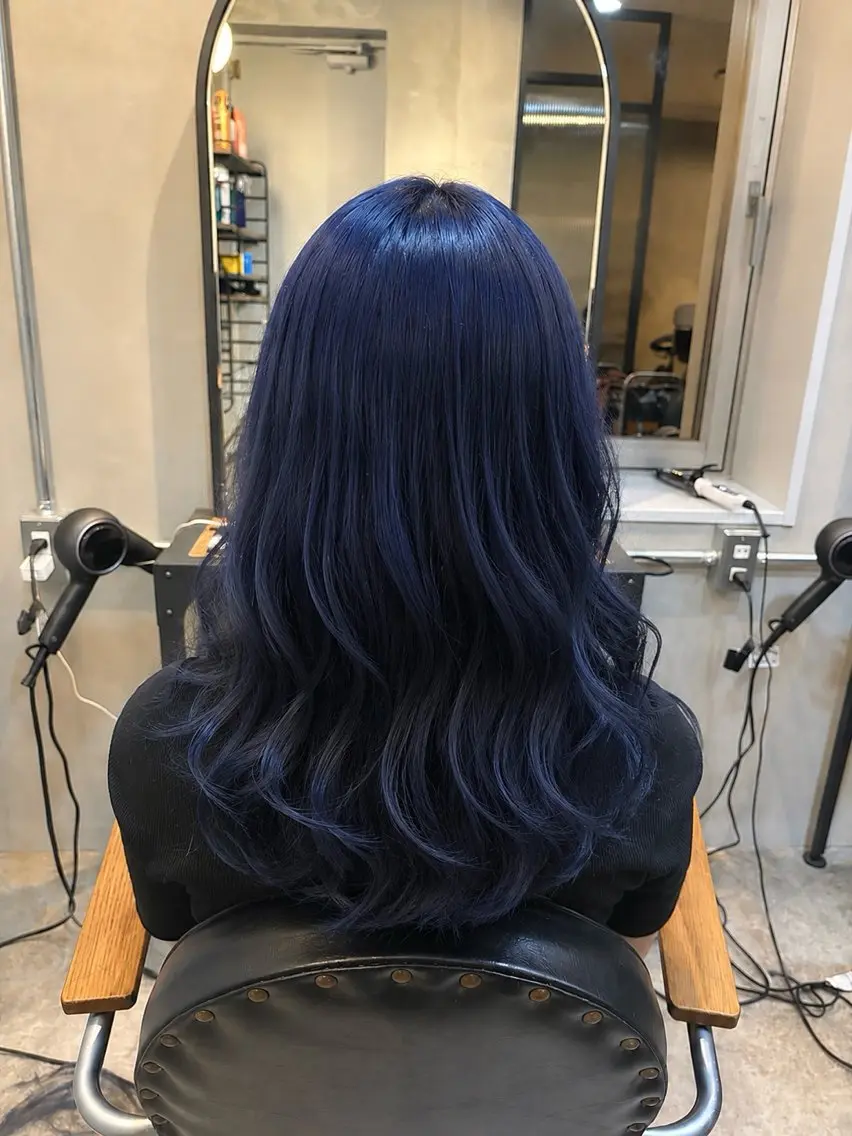 セミロング カット ヘアカラー 🎀ゆい /yui🎀のヘアスタイル