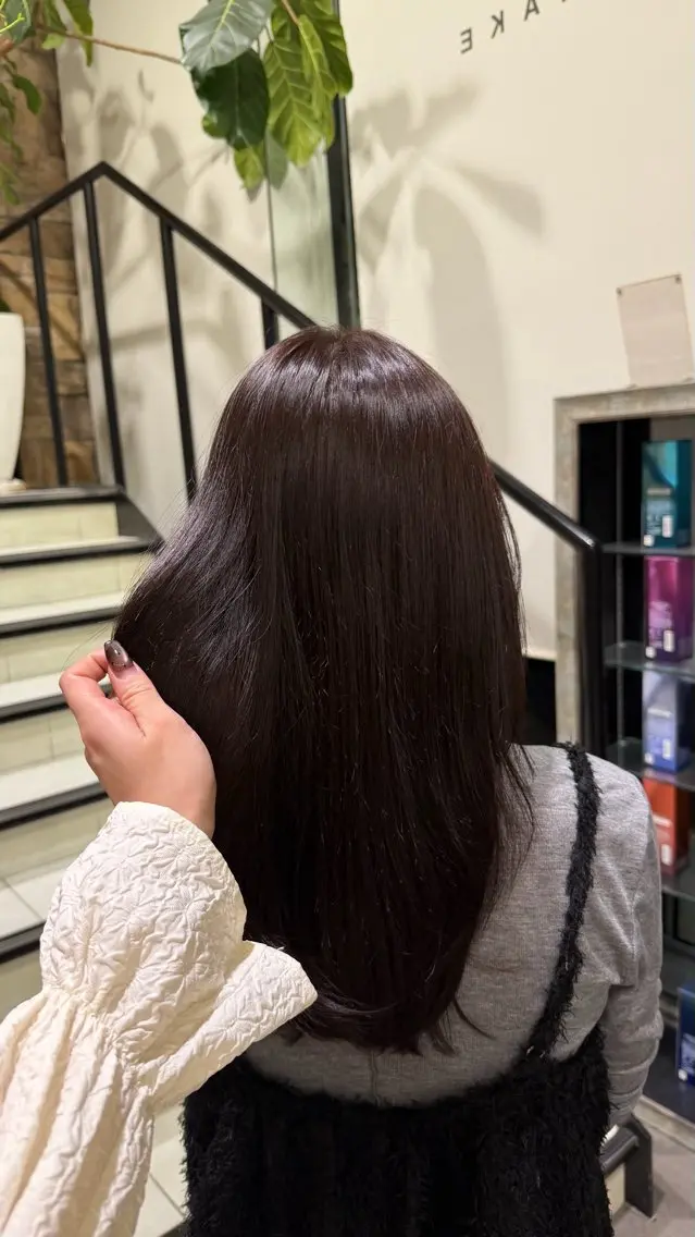 カラー ヘアカラー mira🎀 ┊︎透明感カラー🫧のヘアスタイル