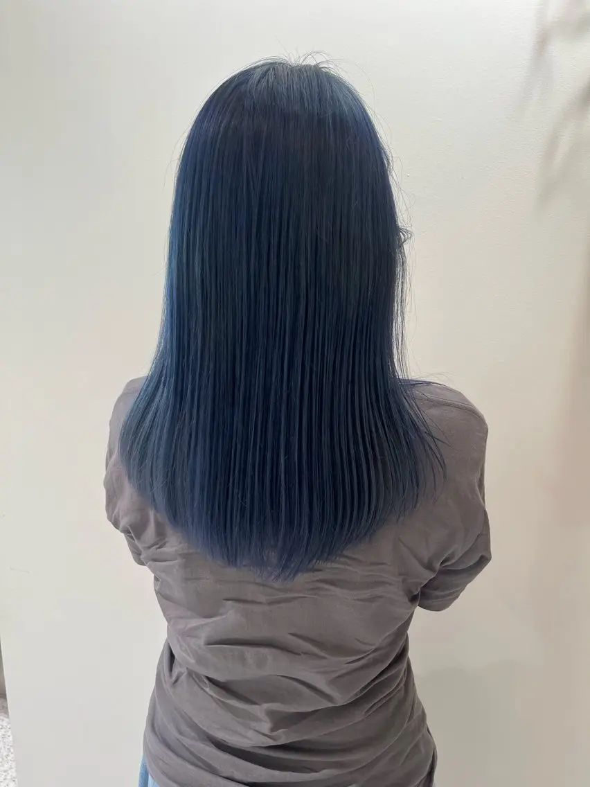 カラー ブリーチ ブリーチ×透明感 カラー/楓梨🎀のヘアスタイル