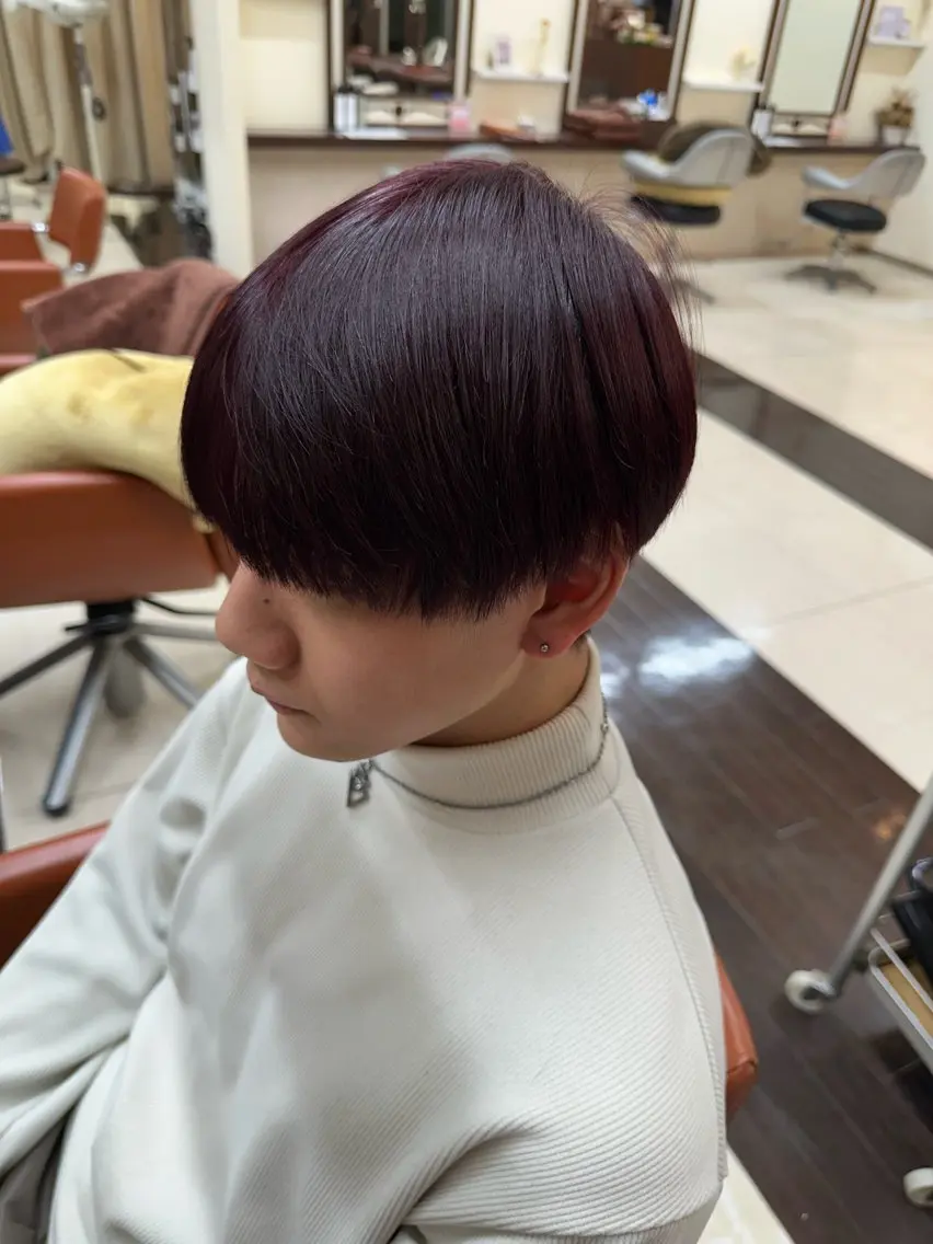 ショート カラー メンズ カット ヘッドスパ ヘアセット 成田No.1 メンズヘア/清和武虎のヘアスタイル