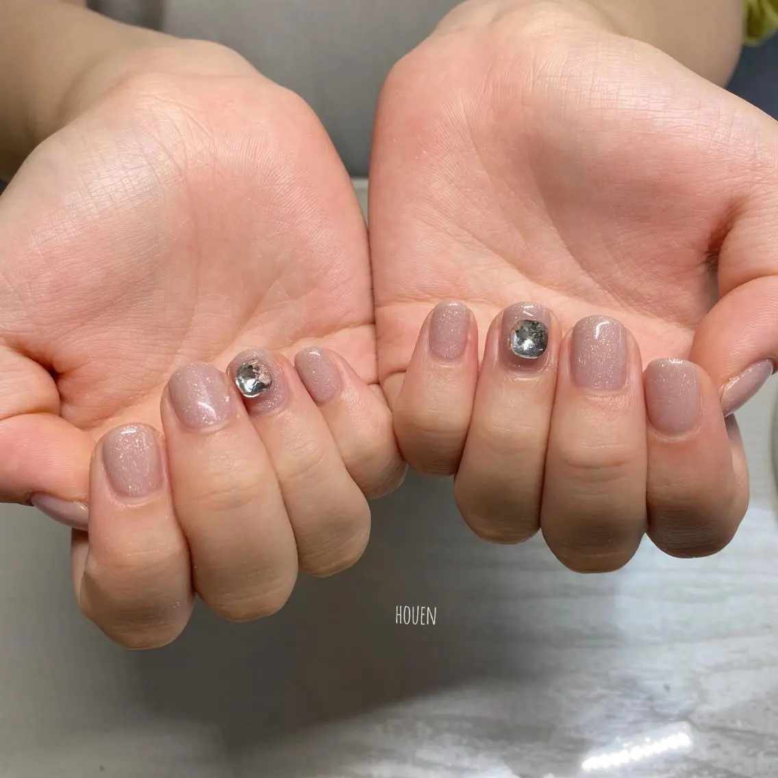 ネイル ワンカラーネイル I pinknail 韓国風·持ち込み専門のネイルデザイン