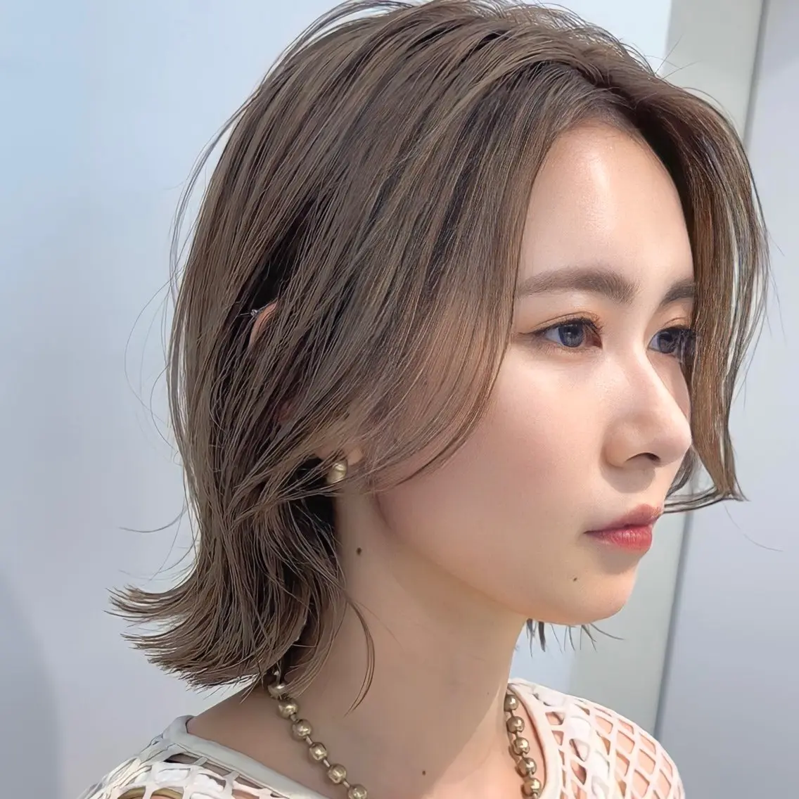 ショート カラー ヘアアレンジ KONOMI スタイリストのヘアスタイル
