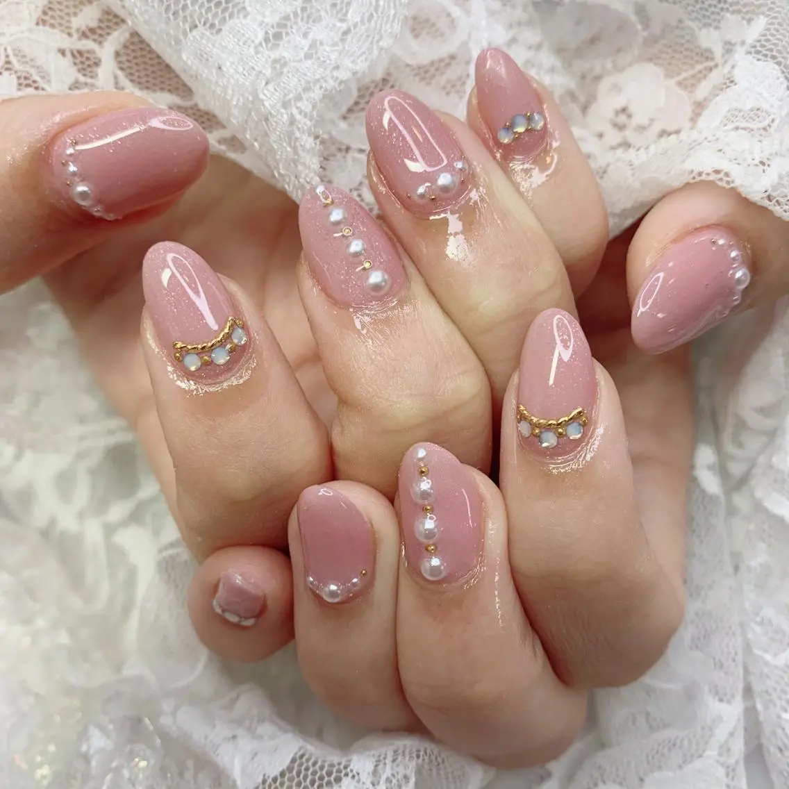 ネイル ハンドネイル La neige* yuki 🐩🌙のネイルデザイン