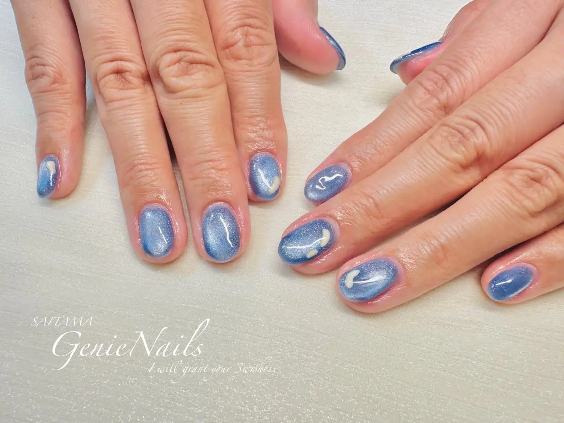 メンズ ネイル アートネイル メンズネイル 夏ネイル Genie Nailsのネイルデザイン