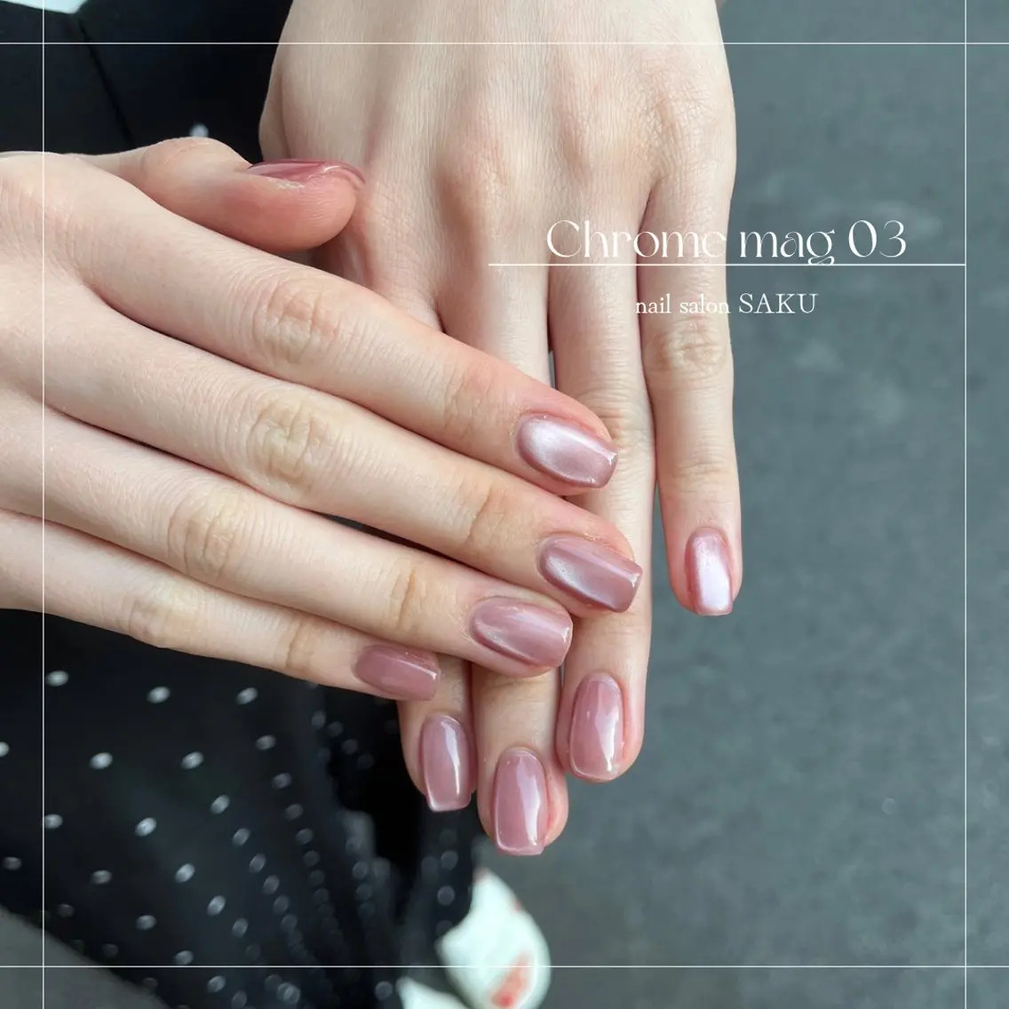 ネイル ニュアンスネイル シンプルネイル SAKU nail 作島茜のネイルデザイン