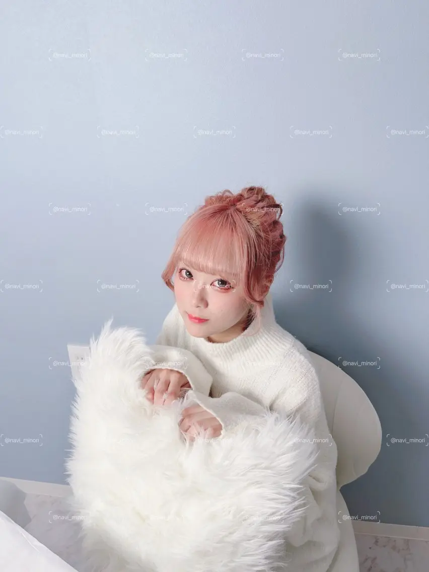 ミディアム ヘアアレンジ お団子ヘア Hairset minoriのヘアスタイル
