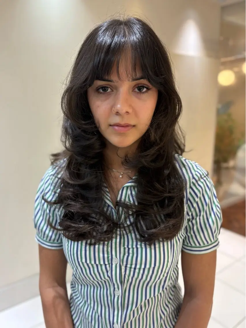 ロング 林 りののヘアスタイル