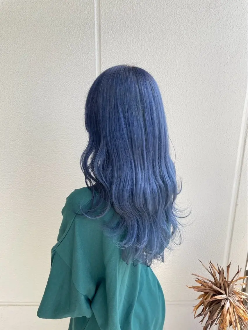 ロング ヘアカラー あおい /ブリーチモデル募集のヘアスタイル