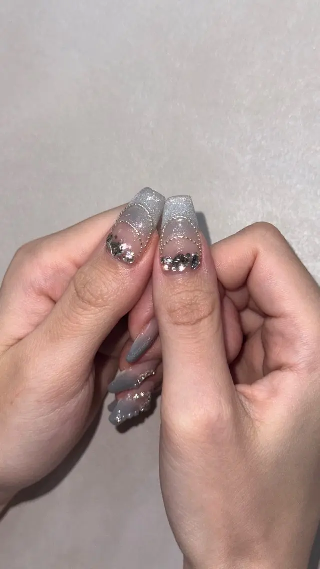 ネイル ハンドネイル 韓国ネイル/ワンホン ネイル🎀表参道3分のネイルデザイン